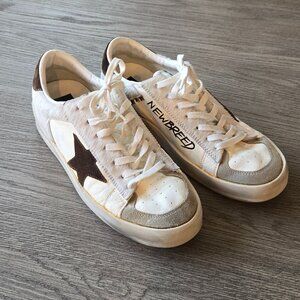 Golden Goose STARDAN, Size 42, White & Brown